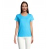 Sol's - Tee-shirt femme jersey col rond ajusté CRUSADER WOMEN - Aqua