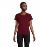 Sol's - Tee-shirt femme jersey col rond ajusté CRUSADER WOMEN - Bordeaux