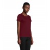 Sol's - Tee-shirt femme jersey col rond ajusté CRUSADER WOMEN - Bordeaux