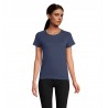 Sol's - Tee-shirt femme jersey col rond ajusté CRUSADER WOMEN - Denim