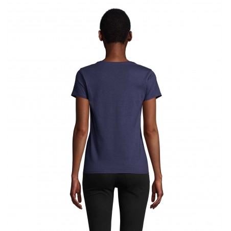 Sol's - Tee-shirt femme jersey col rond ajusté CRUSADER WOMEN - French Marine