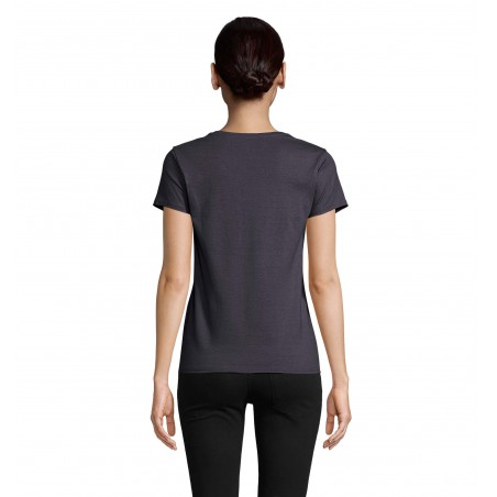 Sol's - Tee-shirt femme jersey col rond ajusté CRUSADER WOMEN - Gris Souris