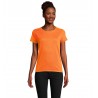 Sol's - Tee-shirt femme jersey col rond ajusté CRUSADER WOMEN - Orange