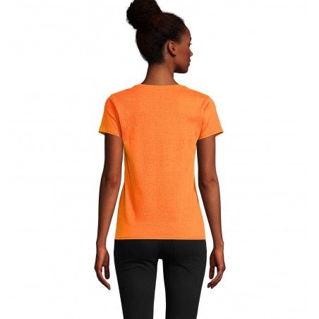 Sol's - Tee-shirt femme jersey col rond ajusté CRUSADER WOMEN - Orange