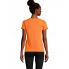Sol's - Tee-shirt femme jersey col rond ajusté CRUSADER WOMEN - Orange