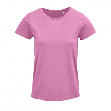 Sol's - Tee-shirt femme jersey col rond ajusté CRUSADER WOMEN - Rose Orchidée