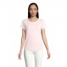 Sol's - Tee-shirt femme jersey col rond ajusté CRUSADER WOMEN - Rose Pâle
