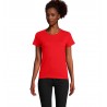 Sol's - Tee-shirt femme jersey col rond ajusté CRUSADER WOMEN - Rouge