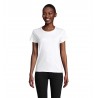 Sol's - Tee-shirt femme jersey col rond ajusté PIONEER WOMEN - Blanc