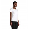 Sol's - Tee-shirt femme jersey col rond ajusté PIONEER WOMEN - Blanc