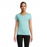 Sol's - Tee-shirt femme jersey col rond ajusté CRUSADER WOMEN - Vert Clair Chiné