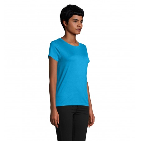 Sol's - Tee-shirt femme jersey col rond ajusté PIONEER WOMEN - Aqua