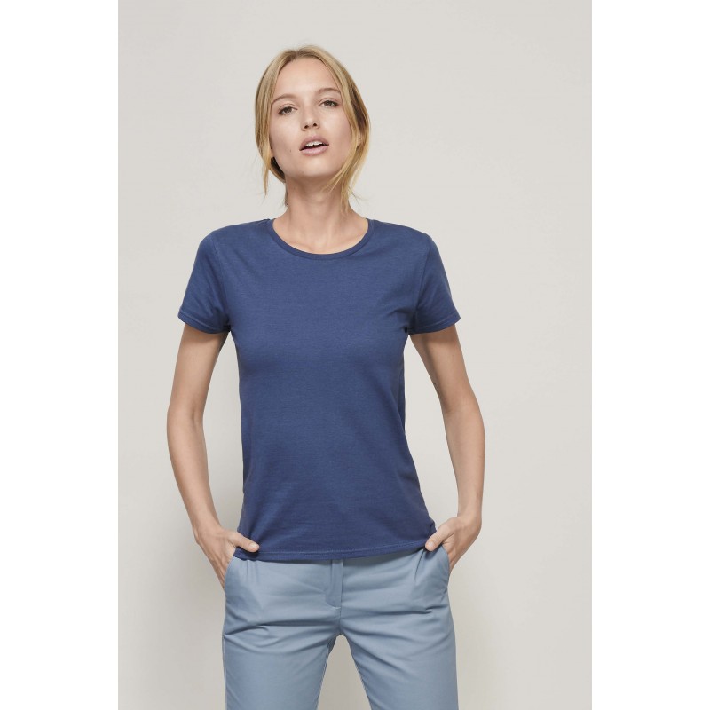 Sol's - Tee-shirt femme jersey col rond ajusté CRUSADER WOMEN
