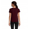 Sol's - Tee-shirt femme jersey col rond ajusté PIONEER WOMEN - Bordeaux