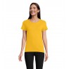 Sol's - Tee-shirt femme jersey col rond ajusté PIONEER WOMEN - Jaune
