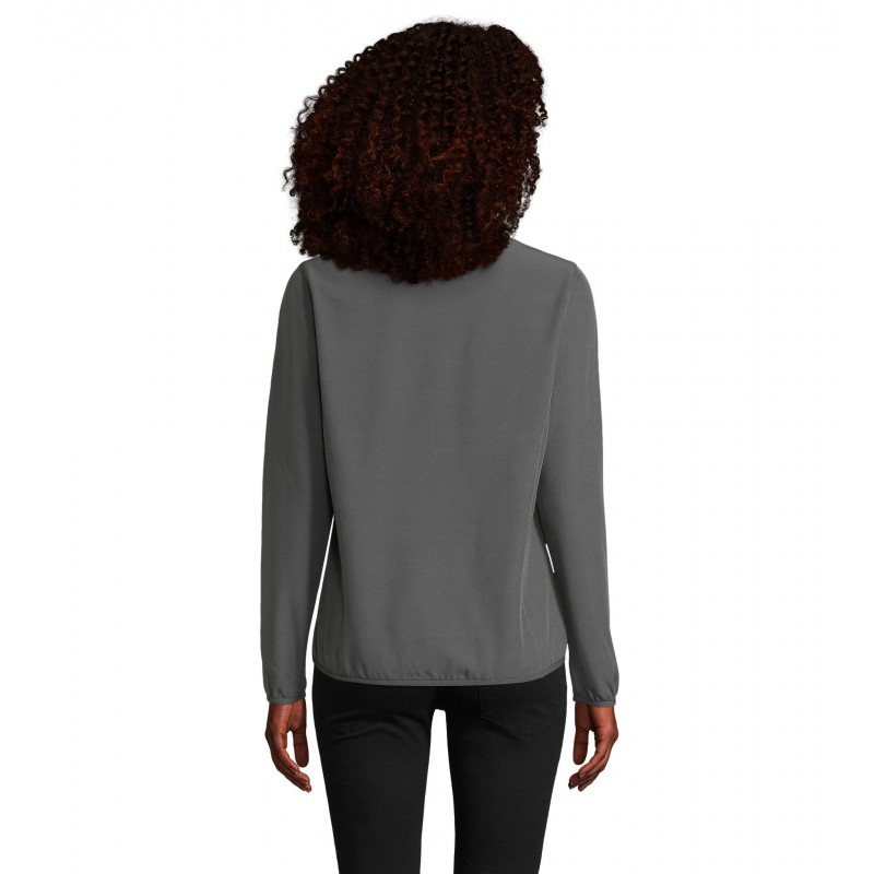 Sol's - Veste femme zippée softshell FALCON WOMEN - Anthracite