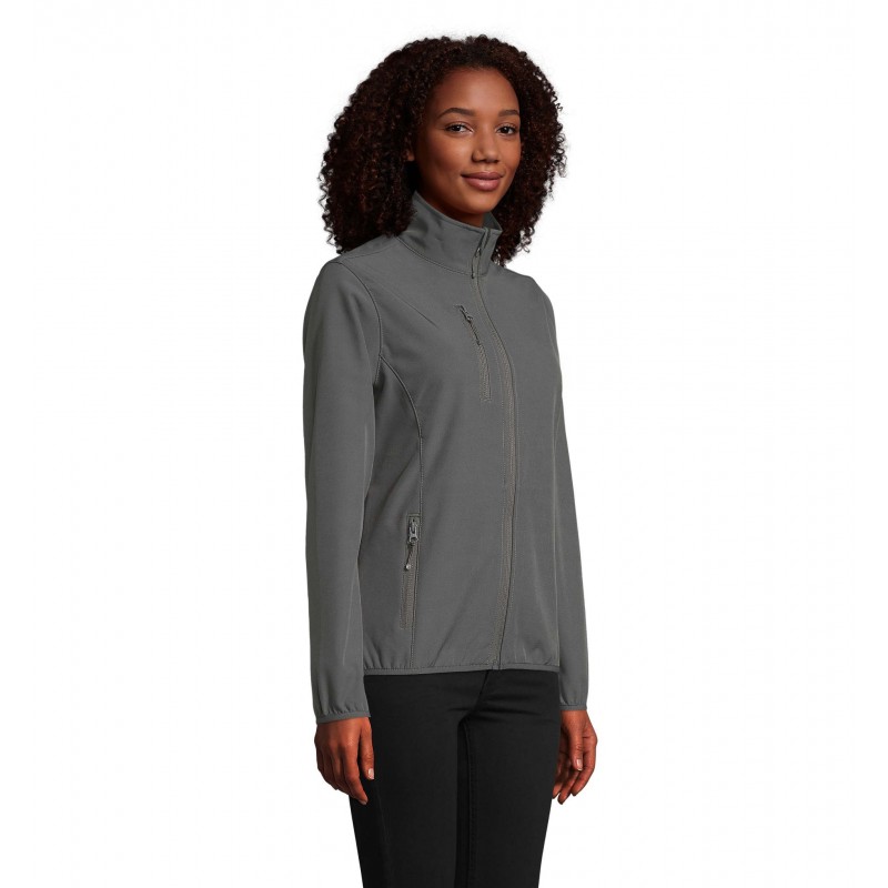 Sol's - Veste femme zippée softshell FALCON WOMEN - Anthracite