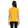 Sol's - Tee-shirt femme jersey col rond ajusté PIONEER WOMEN - Jaune