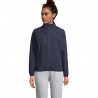 Sol's - Veste femme zippée softshell FALCON WOMEN - Bleu Abysse