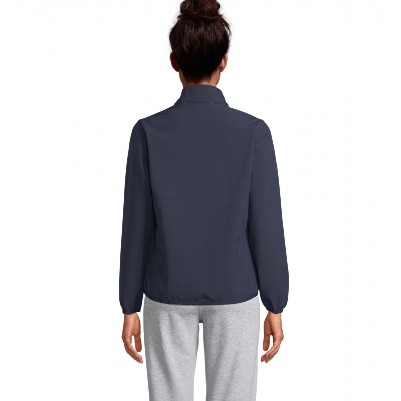 Sol's - Veste femme zippée softshell FALCON WOMEN - Bleu Abysse