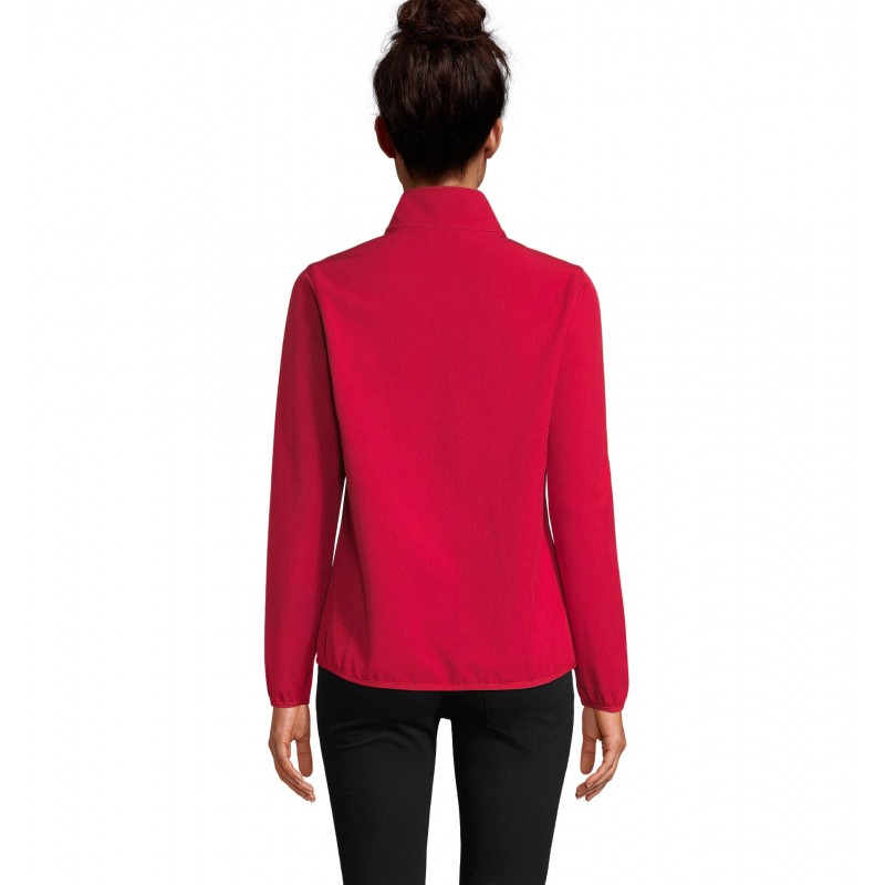 Sol's - Veste femme zippée softshell FALCON WOMEN - Rouge Piment