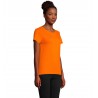 Sol's - Tee-shirt femme jersey col rond ajusté PIONEER WOMEN - Orange
