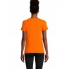 Sol's - Tee-shirt femme jersey col rond ajusté PIONEER WOMEN - Orange