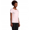 Sol's - Tee-shirt femme jersey col rond ajusté PIONEER WOMEN - Rose Pâle