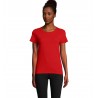 Sol's - Tee-shirt femme jersey col rond ajusté PIONEER WOMEN - Rouge