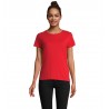 Sol's - Tee-shirt femme jersey col rond ajusté PIONEER WOMEN - Rouge Vif