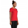 Sol's - Tee-shirt femme jersey col rond ajusté PIONEER WOMEN - Rouge Vif