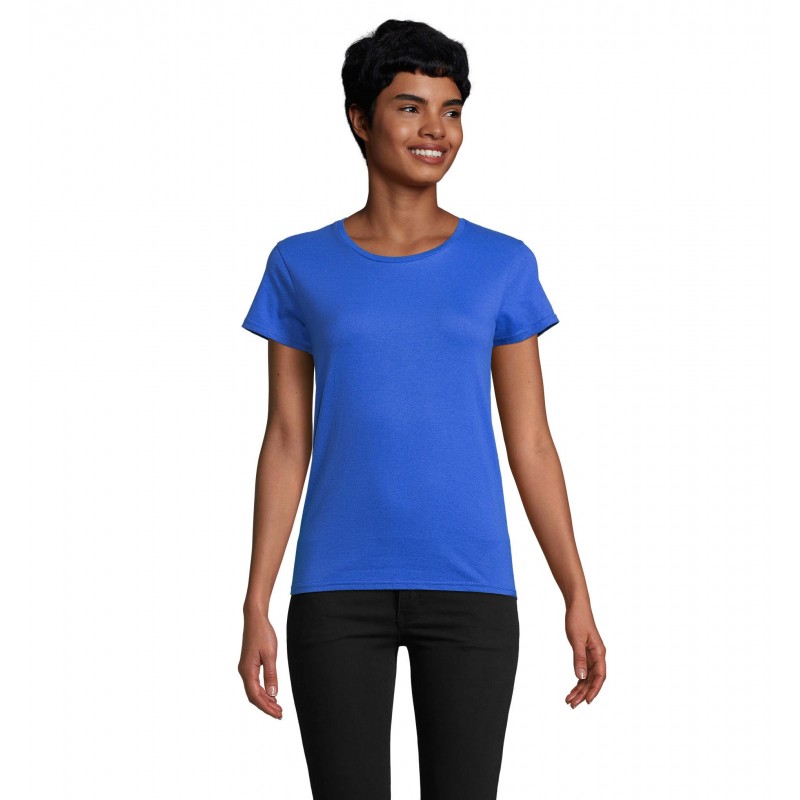 Sol's - Tee-shirt femme jersey col rond ajusté PIONEER WOMEN - Royal