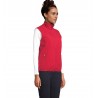 Sol's - Veste femme zippée softshell sans manche FALCON BW WOMEN - Rouge Piment