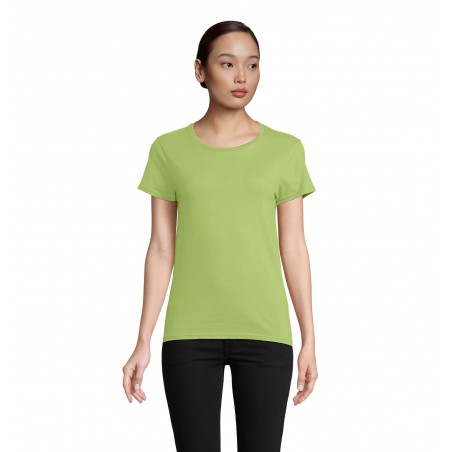 Sol's - Tee-shirt femme jersey col rond ajusté PIONEER WOMEN - Vert Pomme