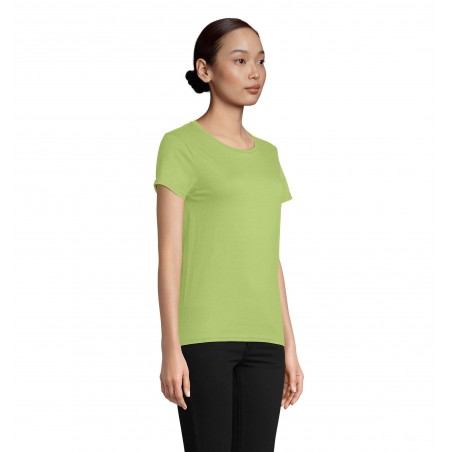 Sol's - Tee-shirt femme jersey col rond ajusté PIONEER WOMEN - Vert Pomme
