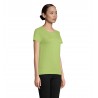 Sol's - Tee-shirt femme jersey col rond ajusté PIONEER WOMEN - Vert Pomme
