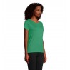 Sol's - Tee-shirt femme jersey col rond ajusté PIONEER WOMEN - Vert Prairie
