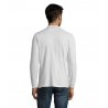 Sol's - Polo piqué manches longues homme PERFECT LSL MEN - Blanc Chiné