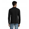 Sol's - Polo piqué manches longues homme PERFECT LSL MEN - Noir