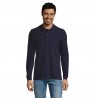 Sol's - Polo piqué manches longues homme PERFECT LSL MEN - French Marine