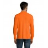 Sol's - Polo piqué manches longues homme PERFECT LSL MEN - Orange
