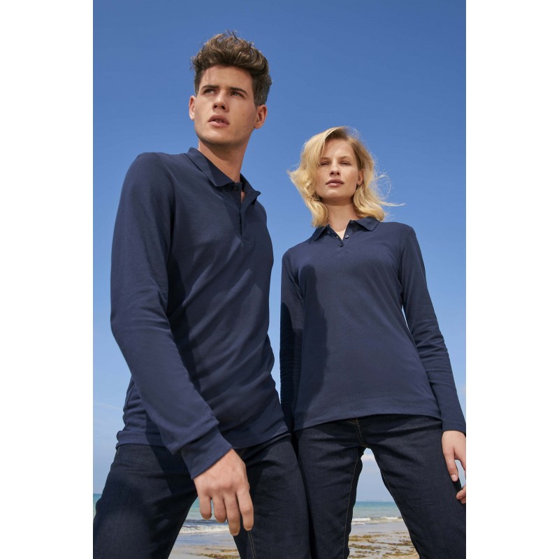 Sol's - Polo piqué manches longues homme PERFECT LSL MEN