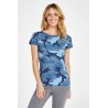 Sol's - Tee-shirt femme col rond CAMO WOMEN