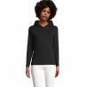 Neoblu - Tee-shirt avec capuche femme LOUIS WOMEN - Noir Profond