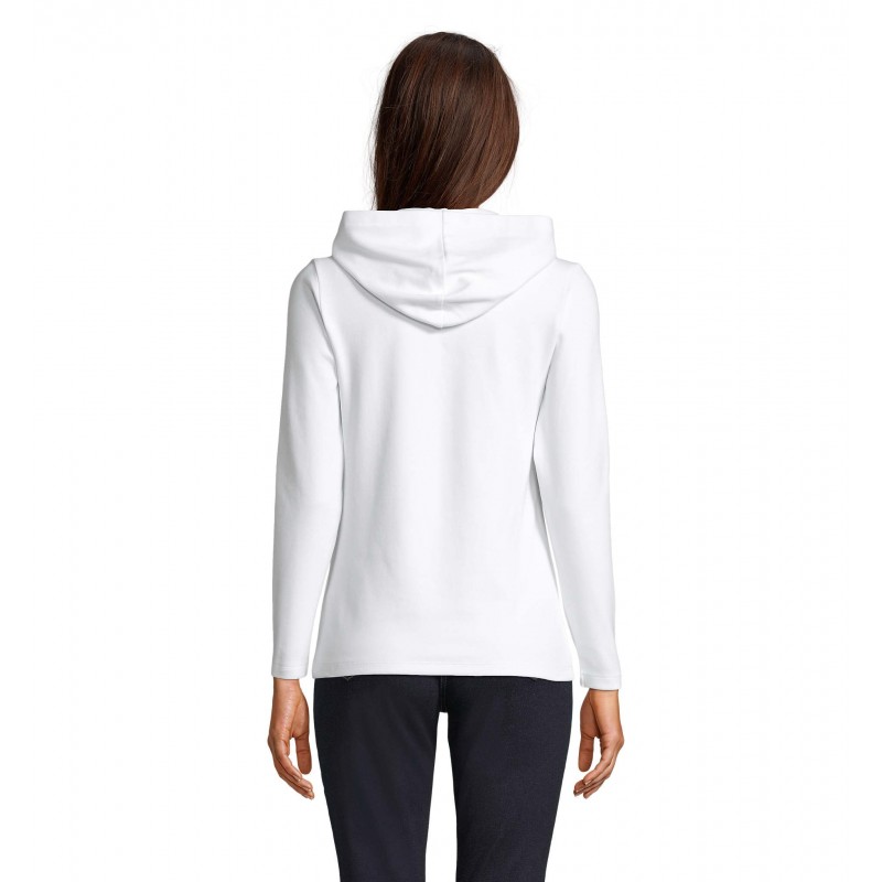 Neoblu - Tee-shirt avec capuche femme LOUIS WOMEN - Blanc Optique