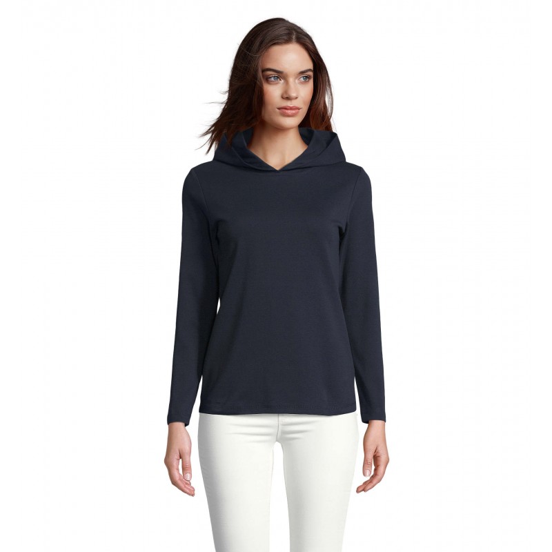 Neoblu - Tee-shirt avec capuche femme LOUIS WOMEN - Nuit