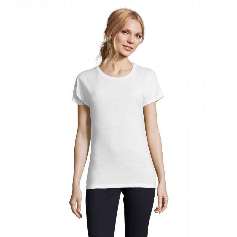 Sol's - Tee-shirt femme pour la sublimation MAGMA WOMEN - Blanc