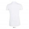 Sol's - Polo coton élasthanne femme PHOENIX WOMEN - Blanc