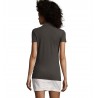 Sol's - Polo coton élasthanne femme PHOENIX WOMEN - Anthracite Chiné