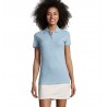 Sol's - Polo coton élasthanne femme PHOENIX WOMEN - Ciel